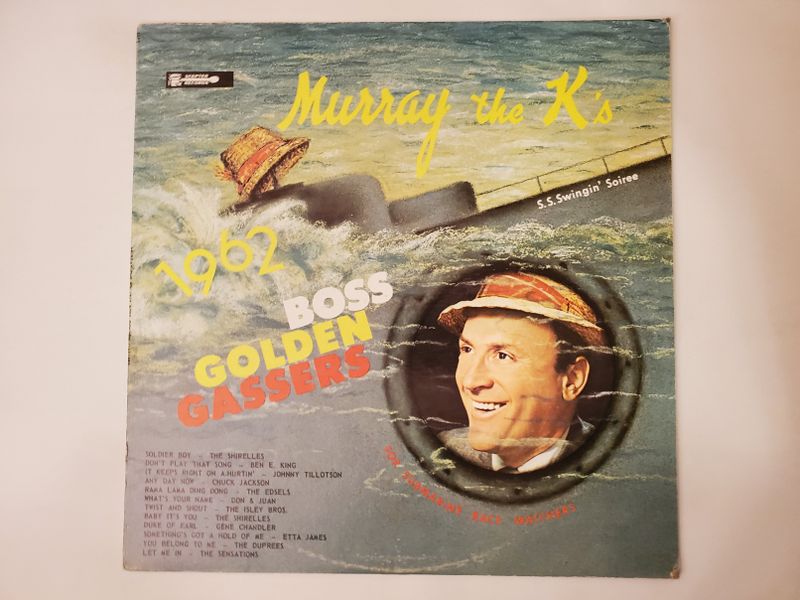 Murray the K 1962 Boss Golden Gassers vinyl record